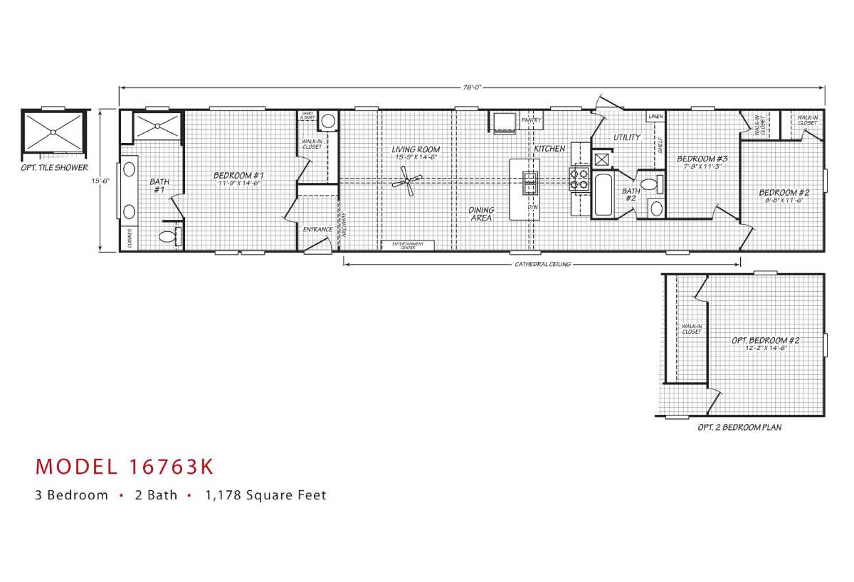 Sandalwood XL The Pioneer 16763K Mobile Homes For Sale Preferred Choice Homes Johnson City